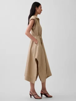 Poplin Handkerchief Shirtdress