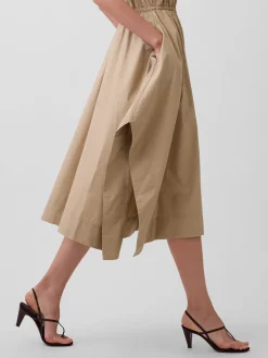 Poplin Handkerchief Shirtdress