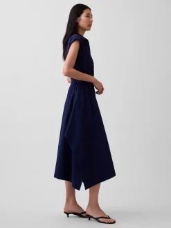 Poplin Handkerchief Shirtdress