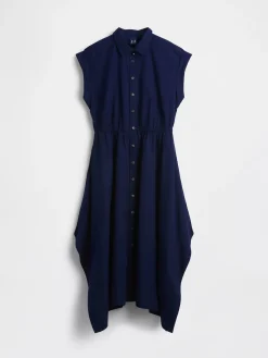 Poplin Handkerchief Shirtdress