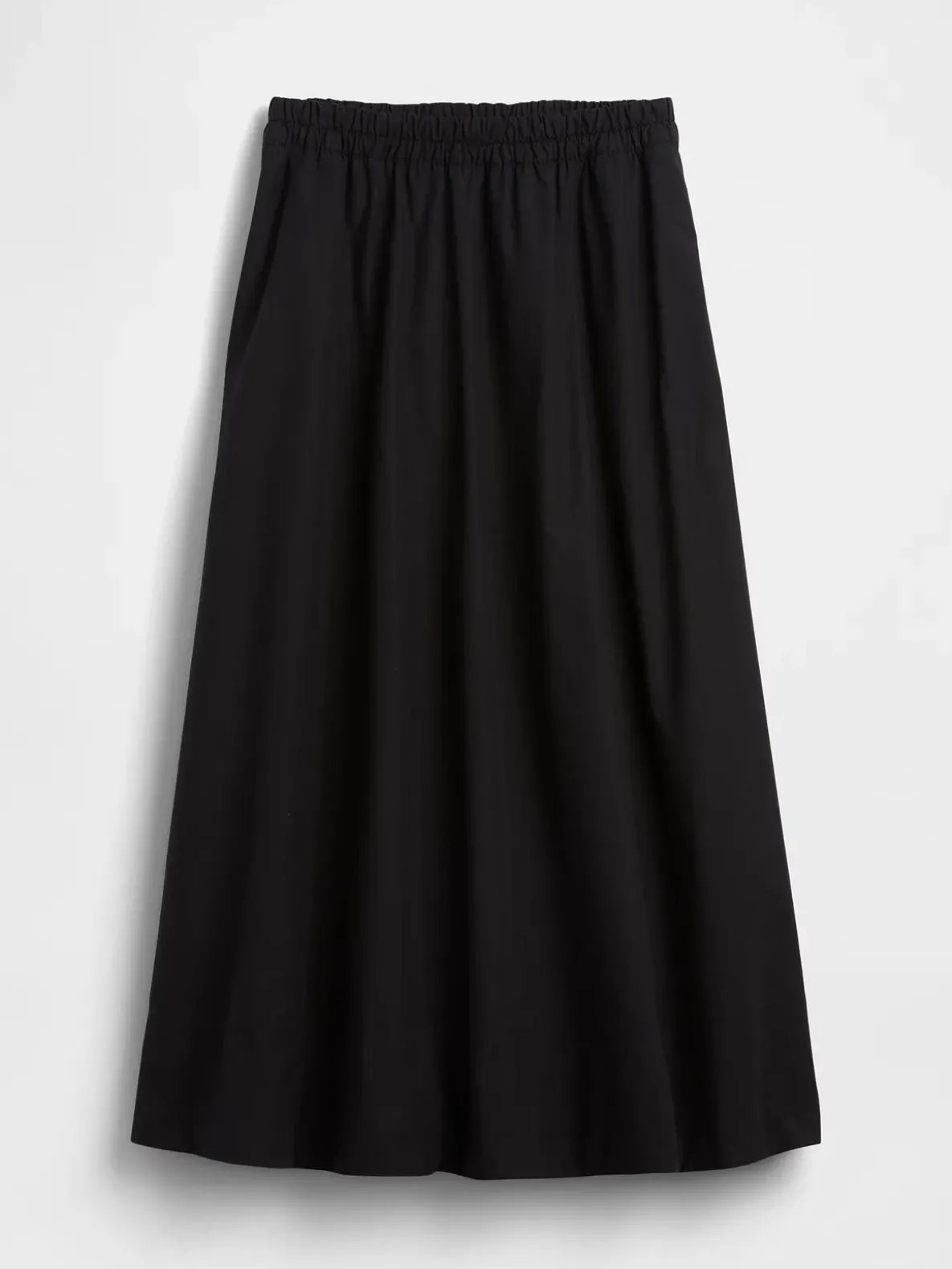 Poplin Maxi Skirt