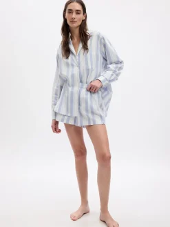 Poplin PJ Shorts