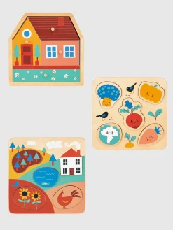 Puzzle Shape Recognition Toddler Toy Bundle