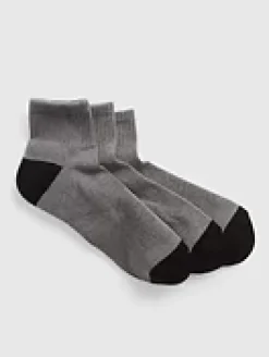 Quarter Crew Socks (3-Pack)