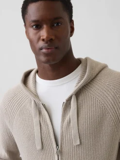 Raglan Sweater Zip Hoodie