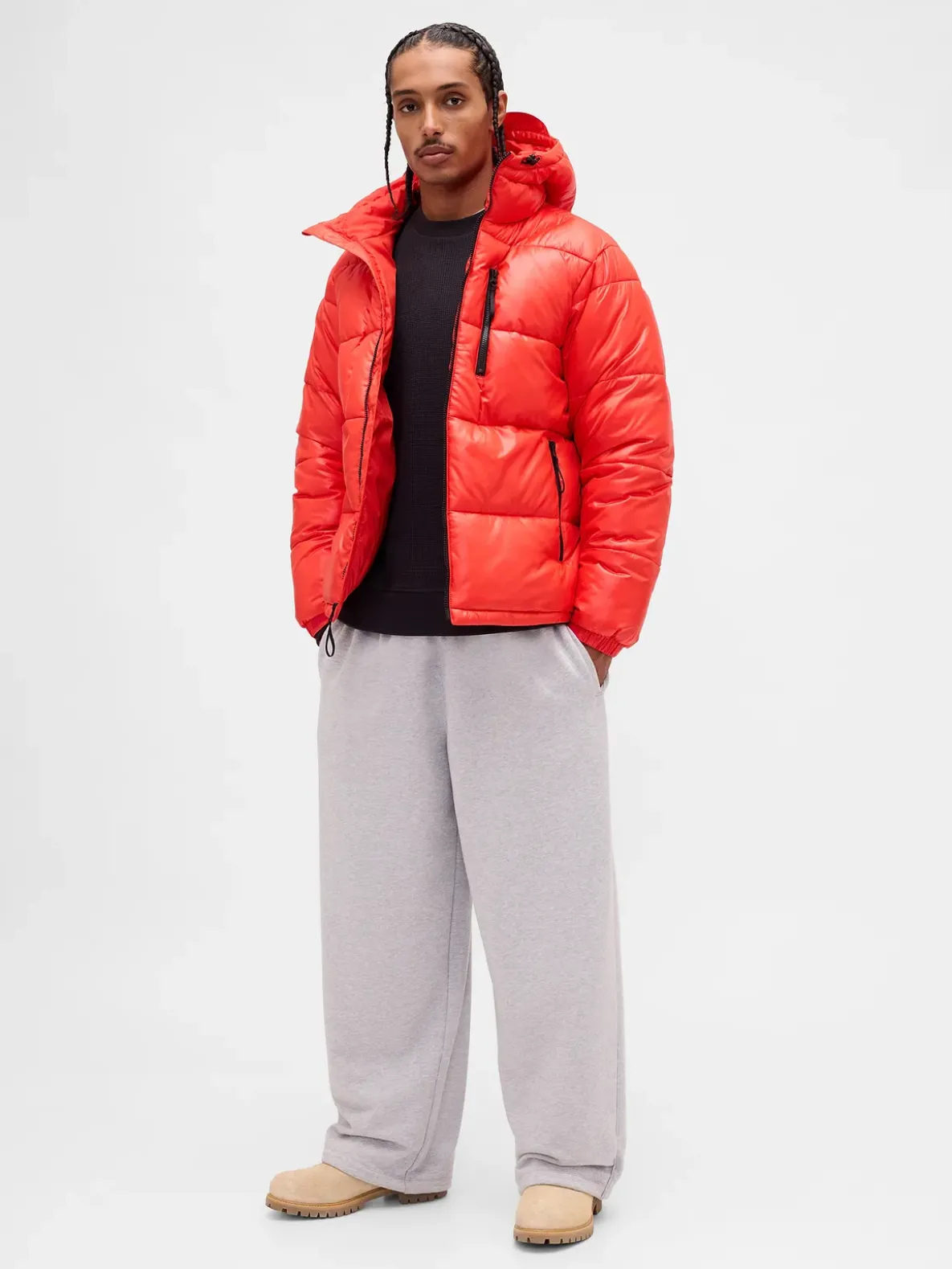 Recycled Heavyweight Puffer Jacket