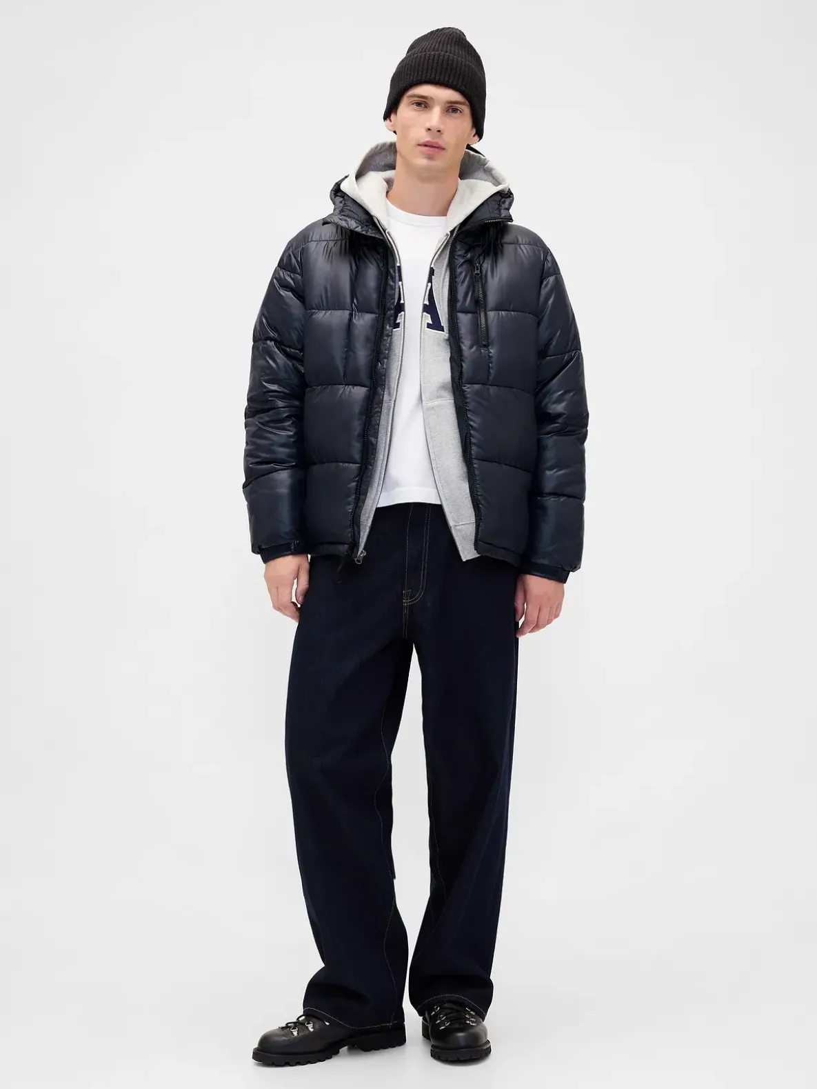 Recycled Heavyweight Puffer Jacket