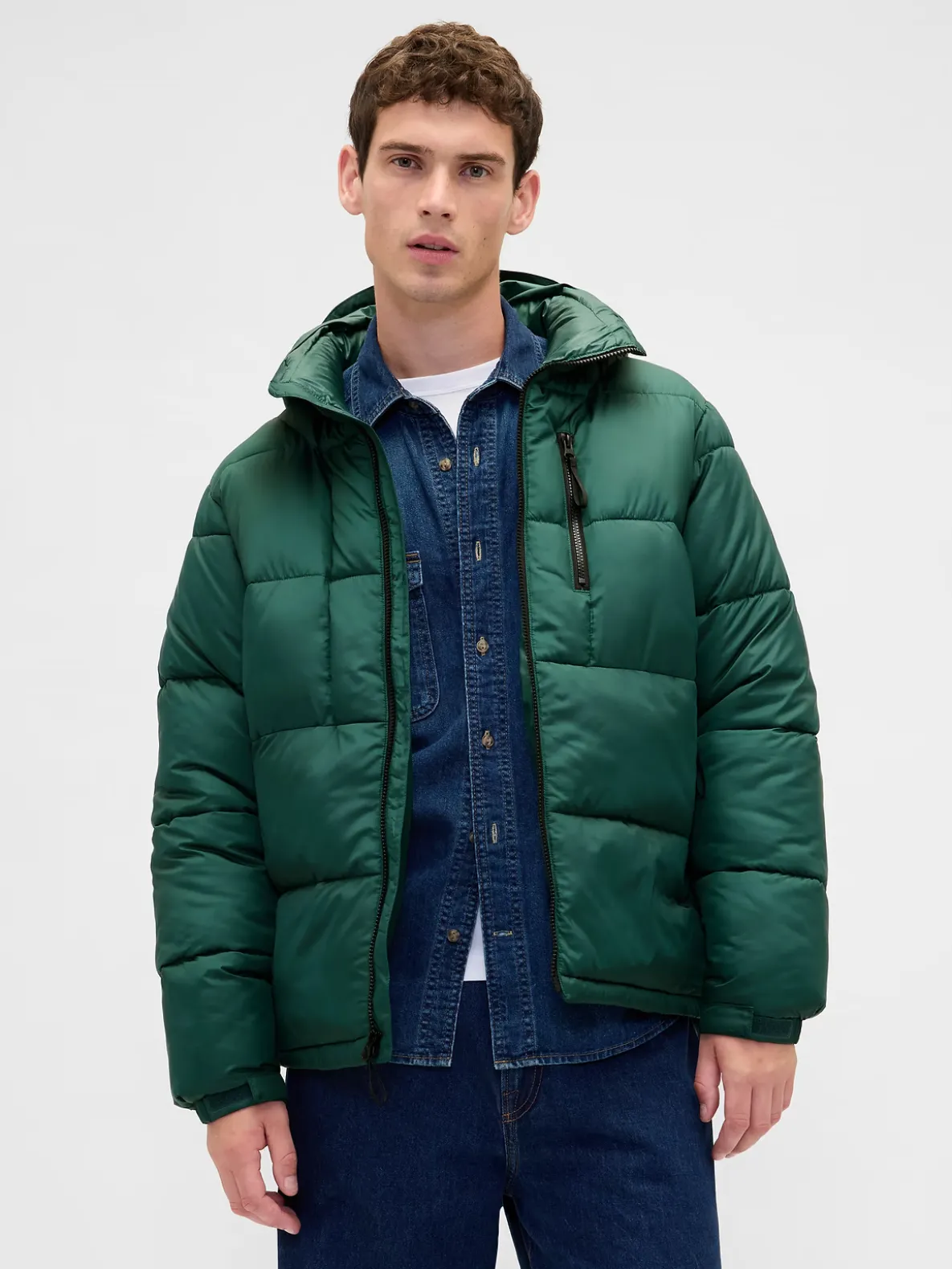 Recycled Heavyweight Puffer Jacket