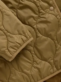 Recycled Lightweight Oversized Quilted Liner Jacket