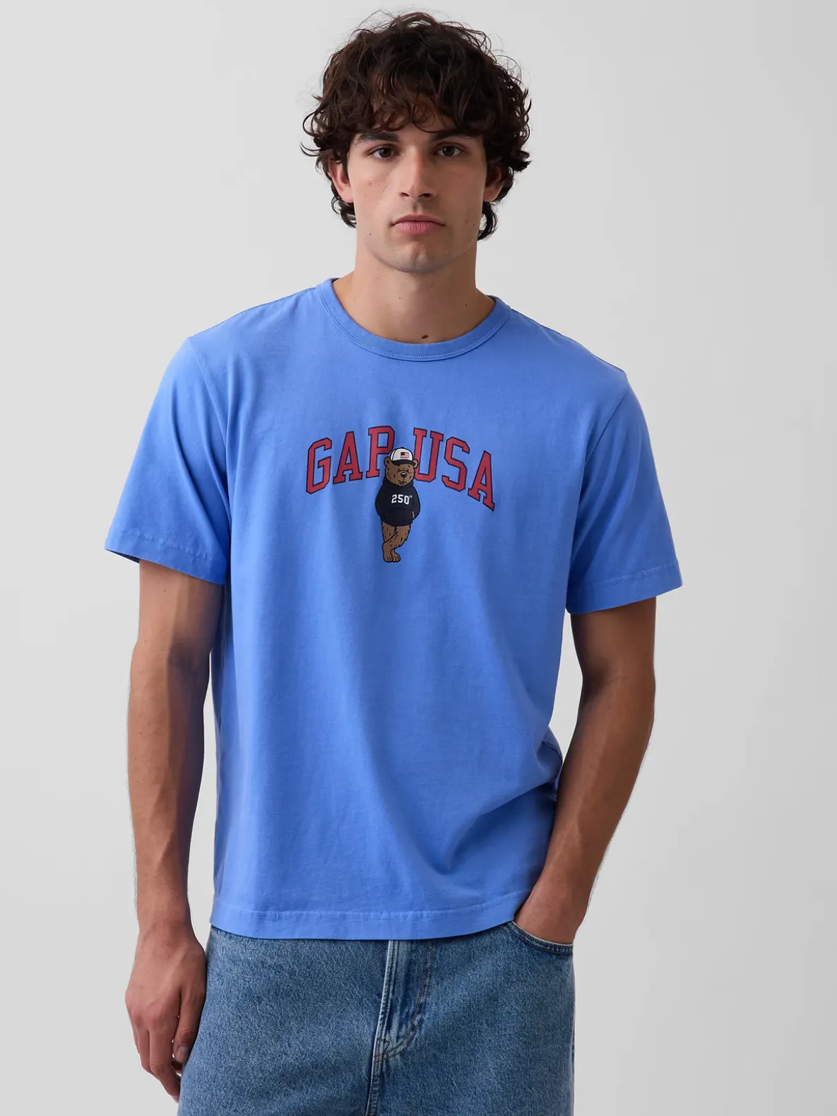 Relaxed Branan Bear Logo T-Shirt