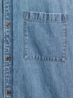 Relaxed Denim Shirt