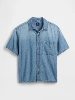 Relaxed Denim Shirt