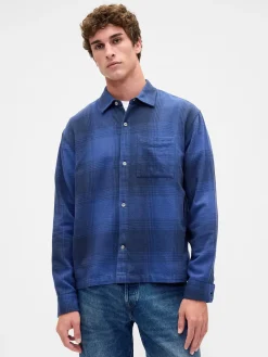Relaxed Flannel Shirt
