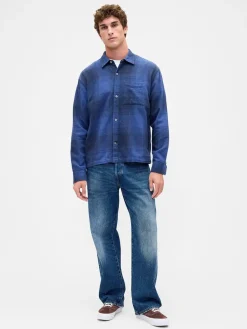 Relaxed Flannel Shirt