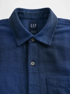 Relaxed Flannel Shirt
