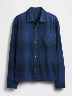 Relaxed Flannel Shirt