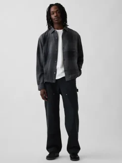 Relaxed Flannel Shirt
