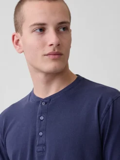 Relaxed Henley T-Shirt