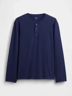 Relaxed Henley T-Shirt