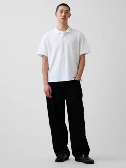 Relaxed Pique Polo