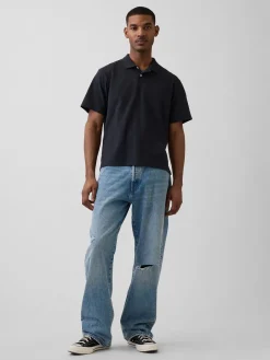 Relaxed Pique Polo