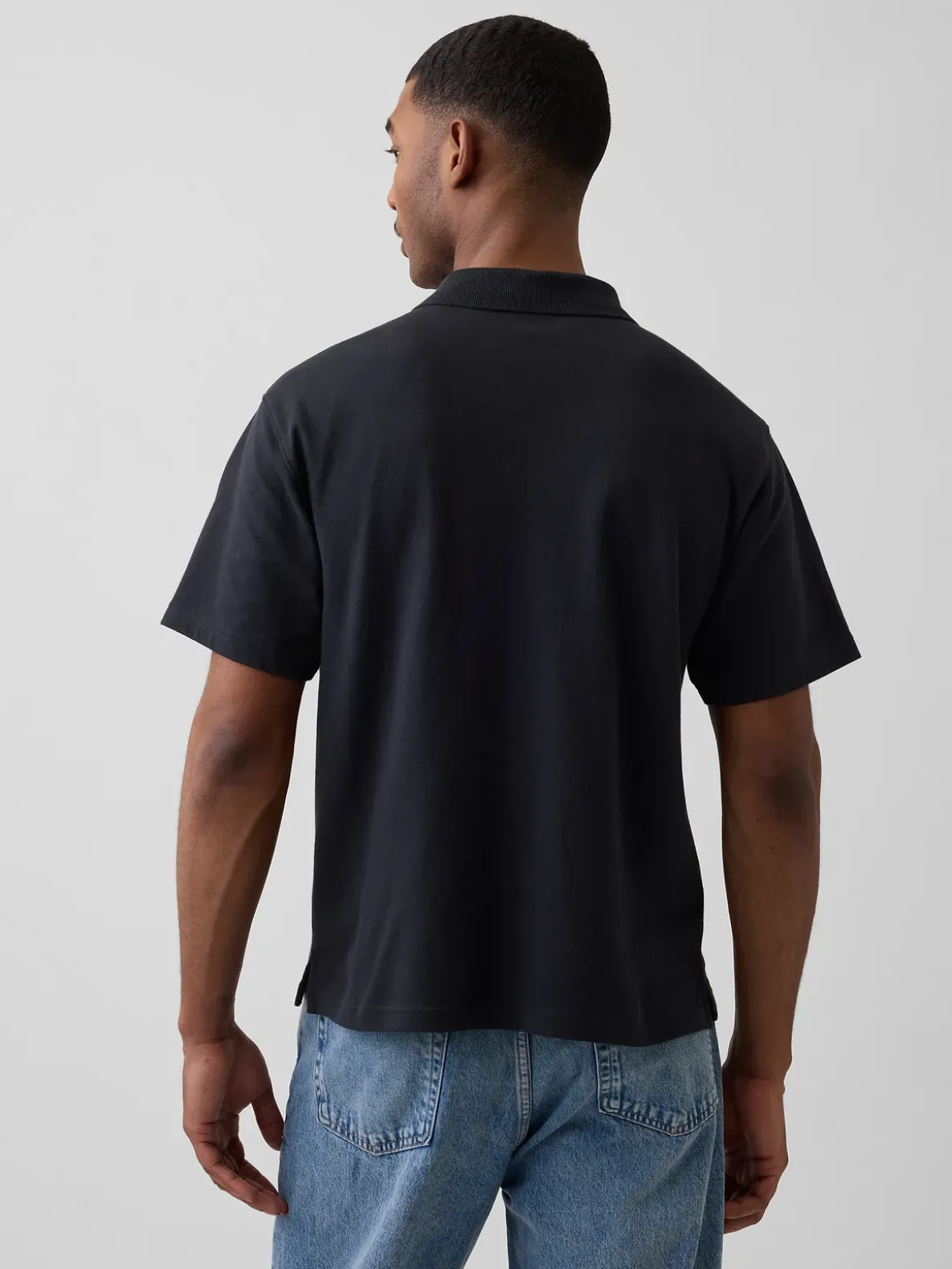 Relaxed Pique Polo