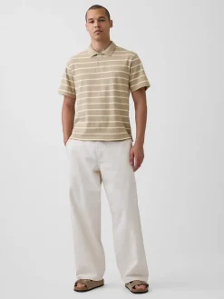 Relaxed Pique Polo