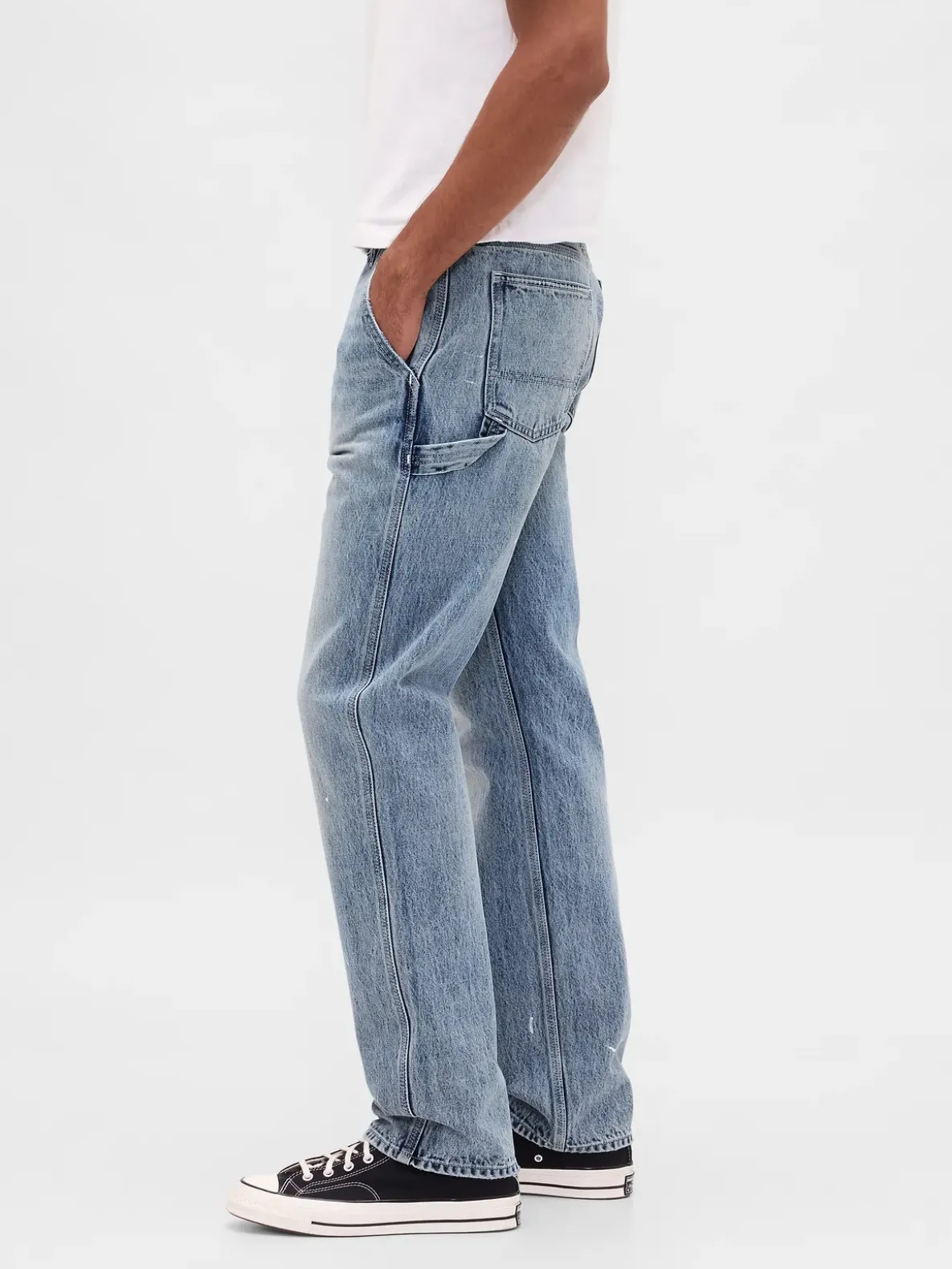 Relaxed Straight Carpenter Jeans