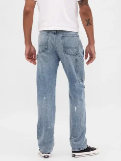 Relaxed Straight Carpenter Jeans