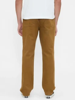 Relaxed Straight Utility Khakis