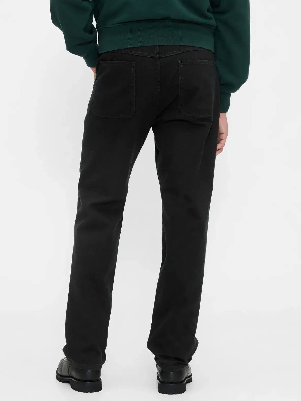 Relaxed Straight Utility Khakis