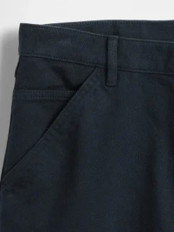 Relaxed Straight Utility Khakis