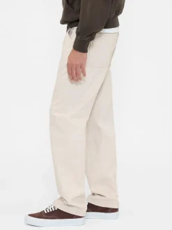 Relaxed Straight Utility Khakis