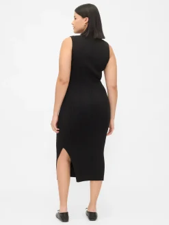 Rib Midi Sweater Dress