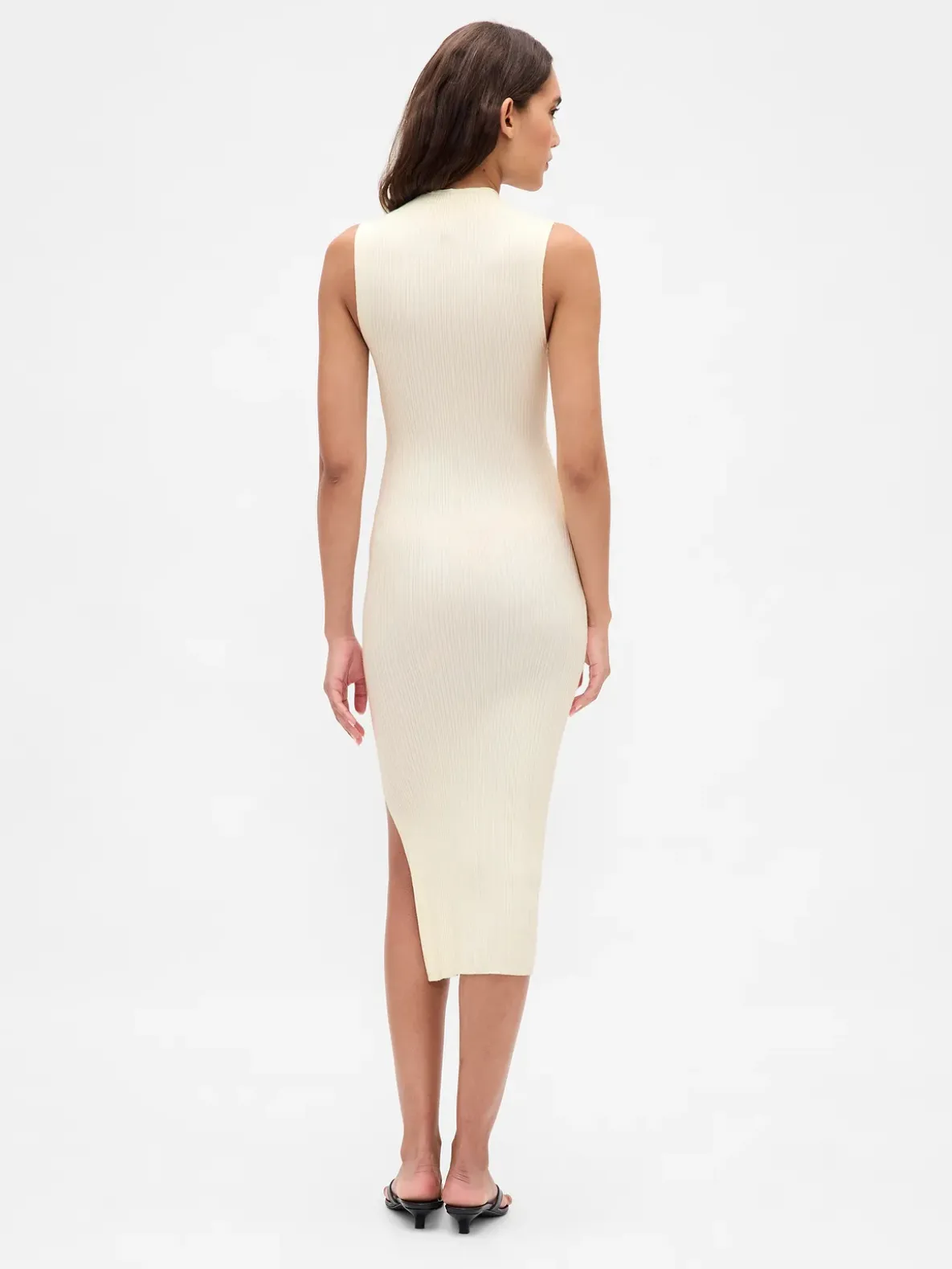 Rib Midi Sweater Dress