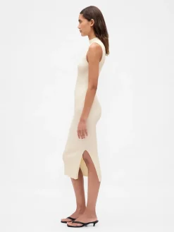 Rib Midi Sweater Dress
