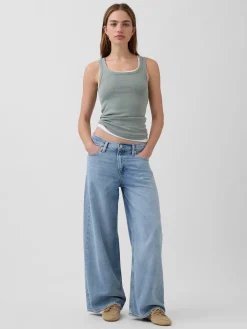 Rib Scoop Tank Top