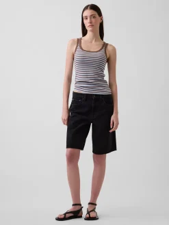 Rib Scoop Tank Top