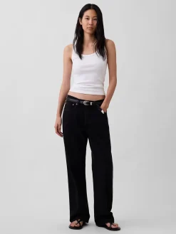 Rib Scoop Tank Top