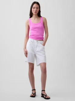 Rib Scoop Tank Top
