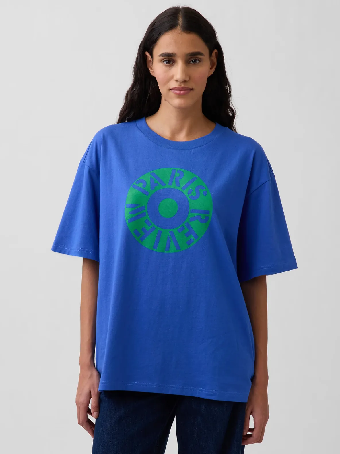 Robert Indiana Oversized Graphic T-Shirt