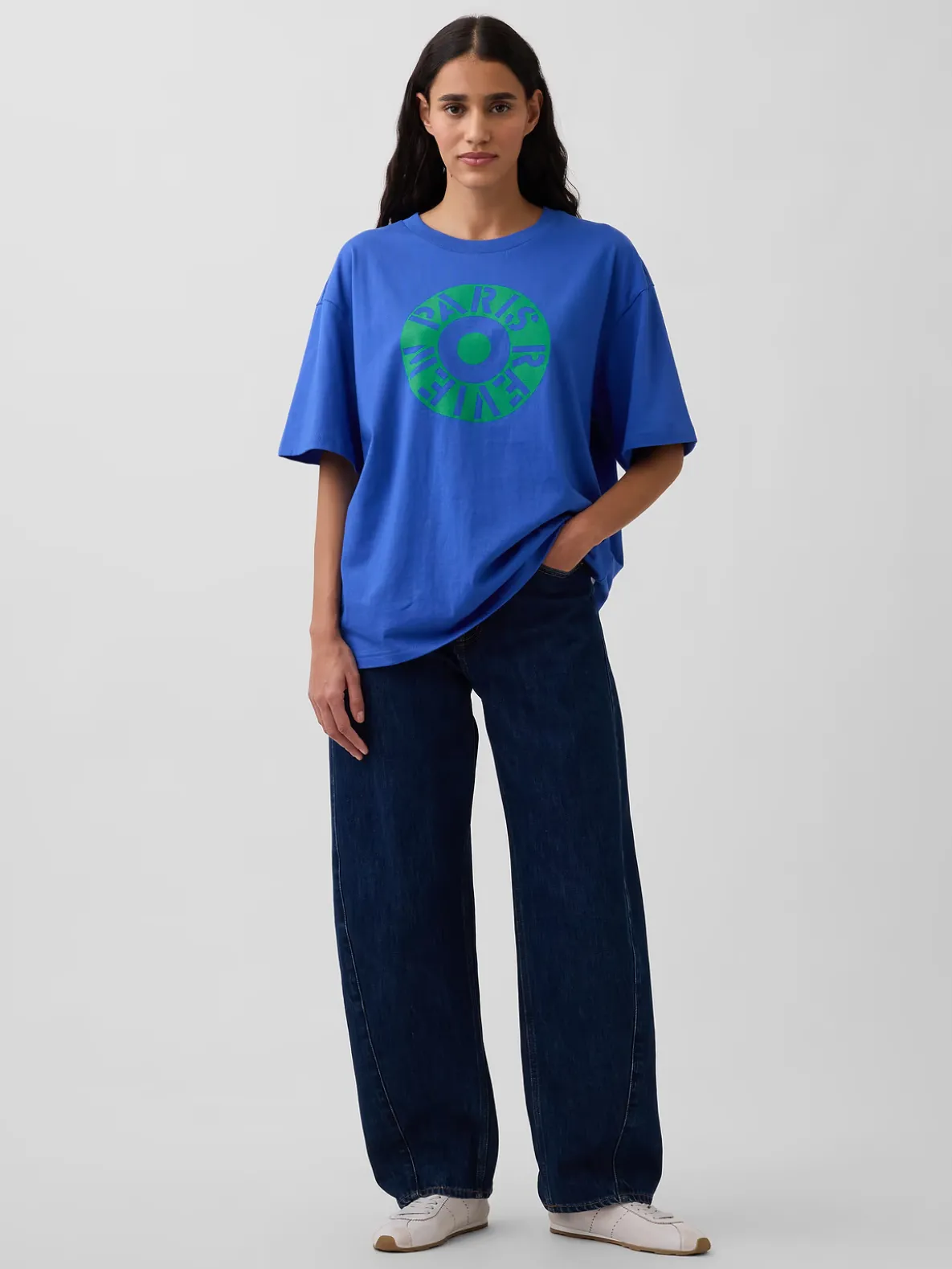 Robert Indiana Oversized Graphic T-Shirt