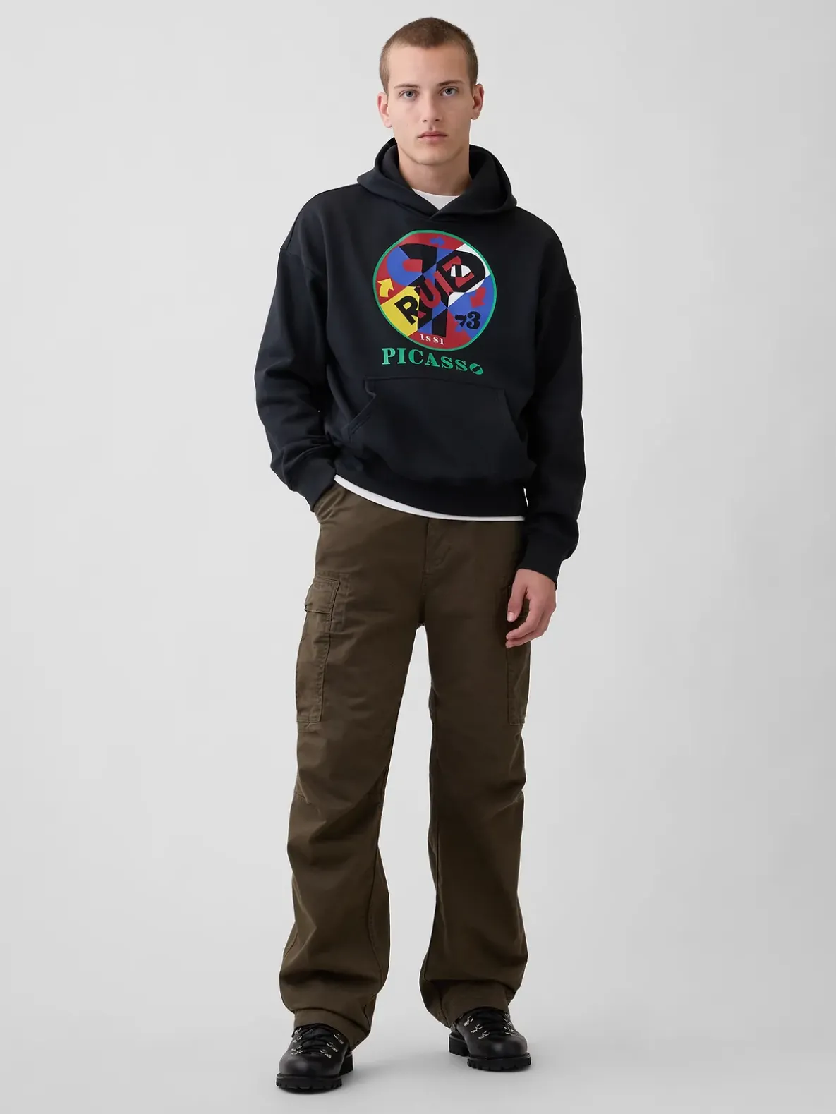 Robert Indiana VintageSoft Graphic Hoodie