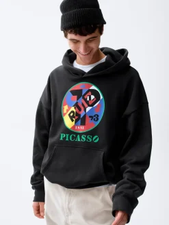 Robert Indiana VintageSoft Graphic Hoodie