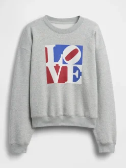 Robert Indiana VintageSoft LOVE Sweatshirt