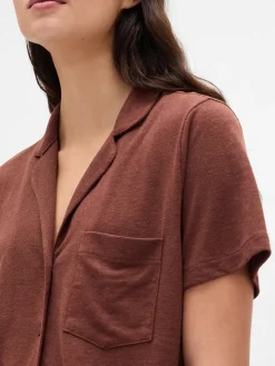 Ruffle PJ Shirt