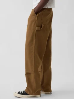 '90s Loose Canvas Double-Knee Carpenter Pants
