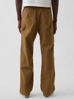 '90s Loose Canvas Double-Knee Carpenter Pants