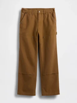 '90s Loose Canvas Double-Knee Carpenter Pants