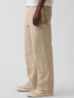 '90s Loose Canvas Double-Knee Carpenter Pants